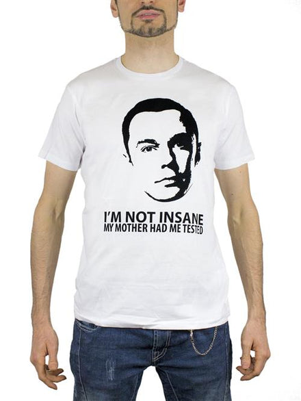 TBBT36 - T-SHIRT NOT INSANE S