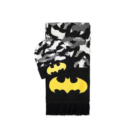 DC COMICS: BATMAN - GIFT SET CUFFIA E SCIARPA - GS712880BTM LOGO BATMAN
