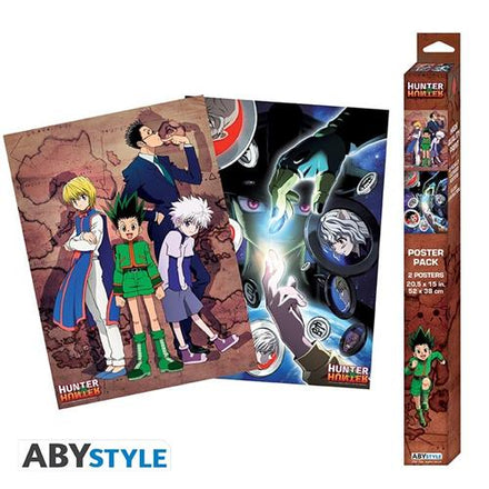 ABYSTYLE HUNTER X HUNTER - Set de 2 pósteres: "Grupo" (52x38 cm)
