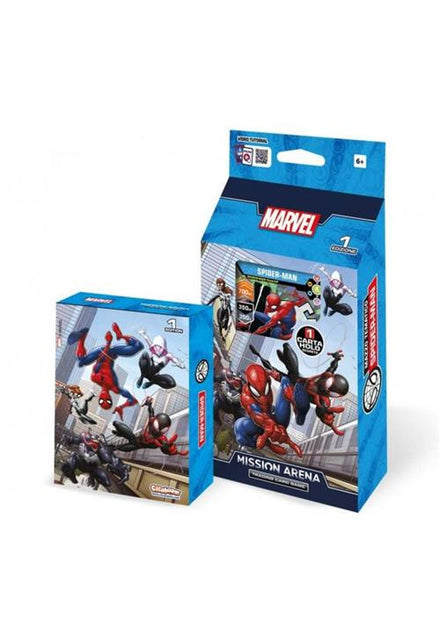 MARVEL CARD GAME - STARTER DECK MARVEL MISSION ARENA - COLLEZIONE WAVE 1 (4 MAZZI)
