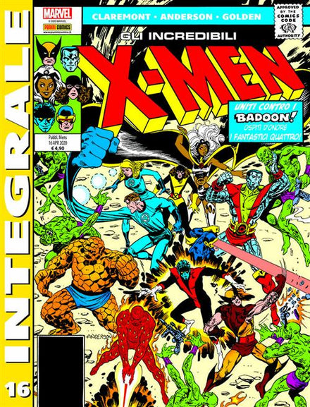 Marvel Omnibus - X-Men by Chris Claremont 16