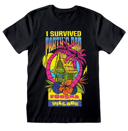 ONE PIECE - T-SHIRT - ONE08082TSB - I SURVIVED PARTY'S BAR M