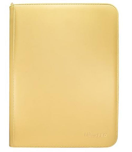 E - 15905 - Vivid 9 - Pocket Zippered Pro - Binder: Yellow
