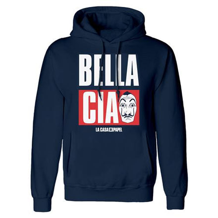LA CASA DI CARTA - PULLOVER HOODIE - BELLA CIAO S