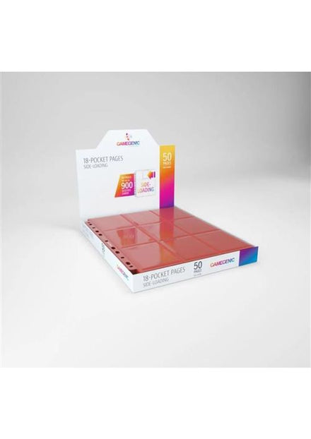 GGS30008ML - SIDELOADING - 18-POCKET PAGES - PACK 50PZ - RED