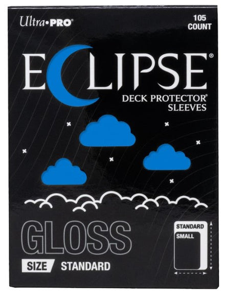 Eclipse Gloss Standard Sleeves Pacific Blue (105 count) - Ultra Pro