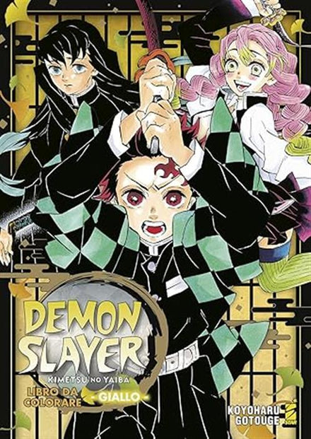 DEMON SLAYER - COLORING BOOK - YELLOW VOL. 5