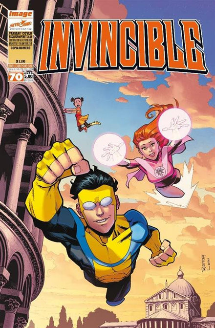 INVINCIBLE 70 - PORTADA VARIANTE ITALIA POR RYAN OTTLEY