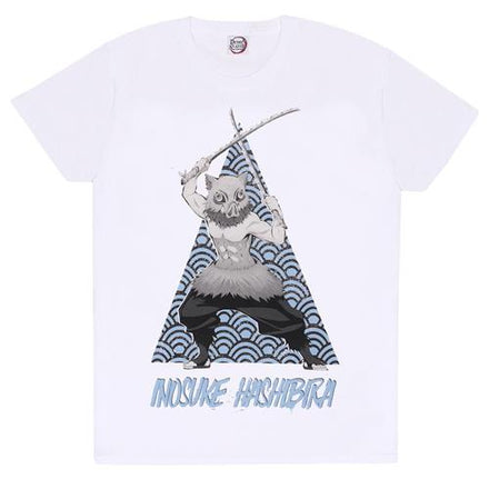 DEMON SLAYER - T-SHIRT - DEM05444TSW - INOSUKE IN TRIANGLE S