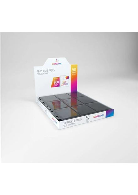 GGS30002ML - SIDELOADING - 18-POCKET PAGES - PACK 50PZ - BLACK