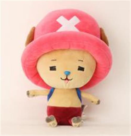 66817 - ONE PIECE - NEW CHOPPER PLUSH TIRED - 25CM