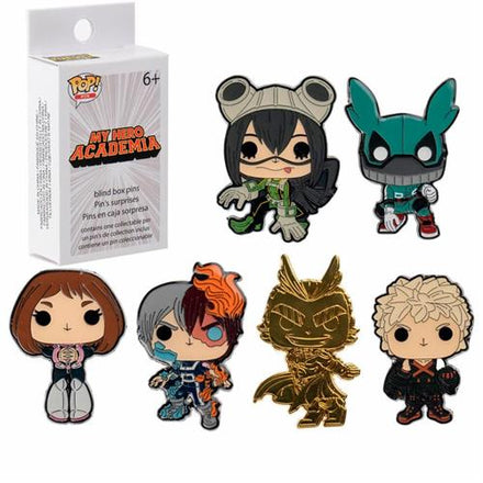MY HERO ACADEMIA - BLIND BOX POP PIN ENAMEL - CHARACTERS 12PC CASE PACK