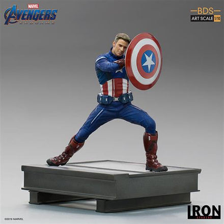 70619 - MARVEL - AVENGERS ENDGAME - CAPTAIN AMERICA 2023 - STATUA 18CM