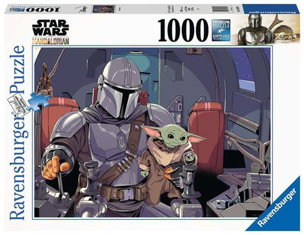 16565 0 - STAR WARS: THE MANDALORIAN - PUZZLE 1000 PEZZI CHALLENGE