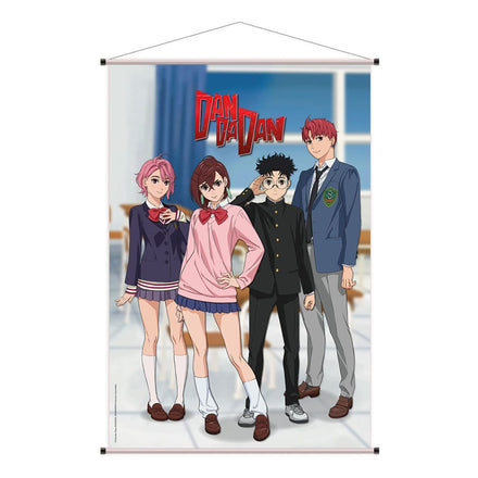 Dandadan Wallscroll Fantasmas, Alienígenas y Deberes 60 X 90 Cm Sakami Merchandise