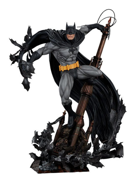 Dc Comics Premium Format Statua Batman (black Variant) Sideshow Esclusiva 68 Cm Sideshow Collectibles