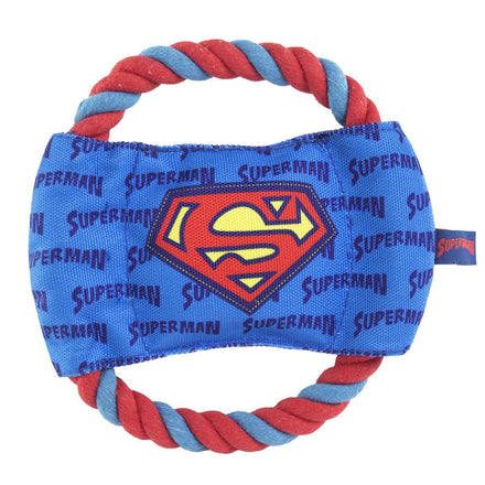 Juguete para perro de cuerda dental Superman de DC Comics de For Fun Pets Cerdá