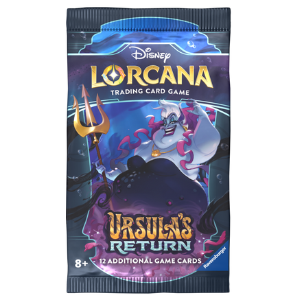 Disney Lorcana - Ursula's Return Busta da 12 Carte ENG Ravensburger