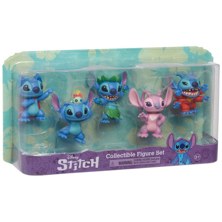Pack 5 figuras Disney Stitch 7 cm Just Play