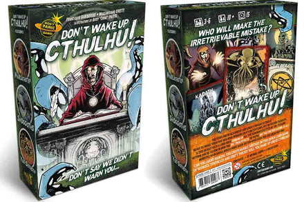 DO NOT WAKE UP CTHULHU Board Game Don T Panic Games