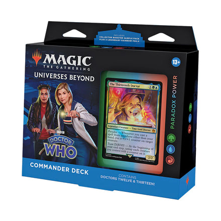 Mazo de Commander Paradox Power de Doctor Who Universes Beyond ENG – Magic the Gathering