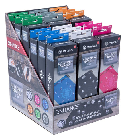 Enhance Tabletop Accessories Roll On A Scroll Multicolor  Enhance