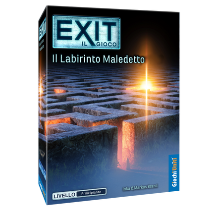 Exit Il Labirinto Maledetto Italiano Gioco Da Tavolo Giochi Uniti