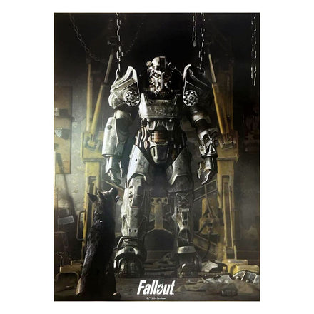 Fallout 4 Art Print Power Armor 30 X 40 Cm - Unframed Devplus