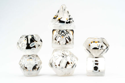FanRoll  Dice Set Penguin (7) FanRoll