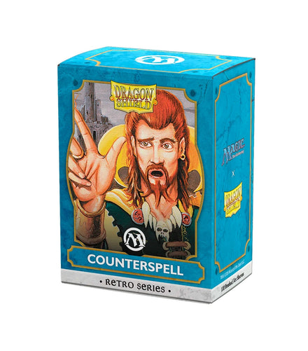 Standard Brushed Art Sleeves Counterspell (100 ct) - Dragon Shield