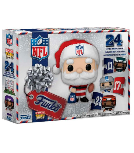 NFL Pocket POP! 24 Day Countdown Advent Calendar Funko