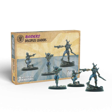 FWW NUKA WORLD RAIDERS DISCIPLES LEADERS Juego de Mesa Modiphius