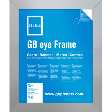 Gbeye - Mdf Silver Frame - 24 X 30cm -
