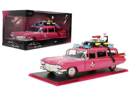 GHOSTBUSTERS ECTO1 PINK 1:24 DIECAST MODEL JADA TOYS