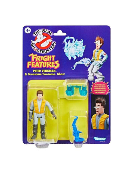 The Real Ghostbusters Kenner Classics Action Figure Peter Venkman & Gruesome Twosome Geist