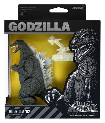 Figura de acción Godzilla Toho Super Kaiju Wave 03 Godzilla '02 Super7