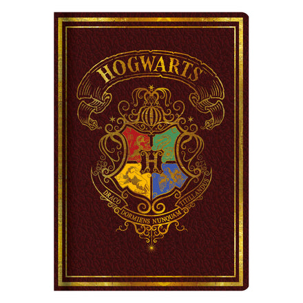 Harry Potter A5 Agendas Red Colourful Crest Case Blue Sky Studios