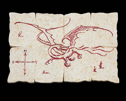 Hobbit Dragon Map Magnet