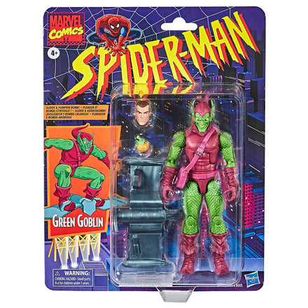 Figura de Marvel Spiderman Duende Verde de 15 cm