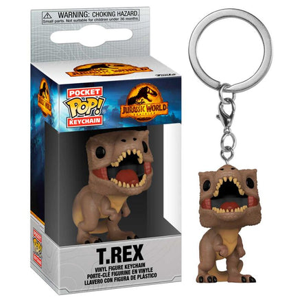 Pocket POP! Keychain Jurassic World Dominion T-Rex