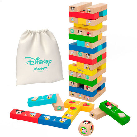 Set de torre y dominó de madera de Disney