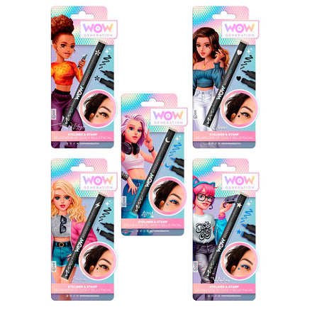 Wow Generation Eyeliner with facial seal assorted