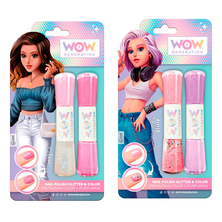 Wow Generation Glitter nail polish assorted