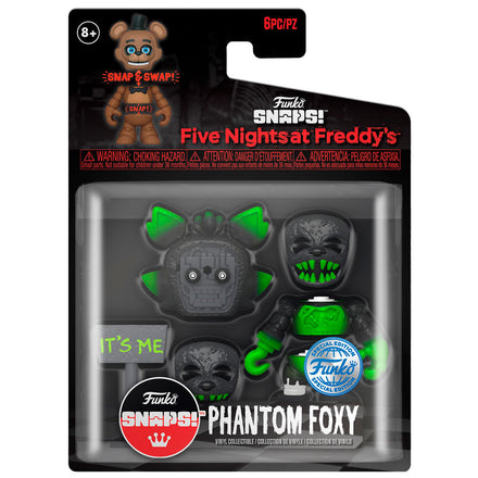 Five Nights at Freddy's Snap Action Figure Phantom Foxy 9 cm