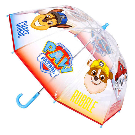 Paraguas manual de burbuja Paw Patrol 45cm