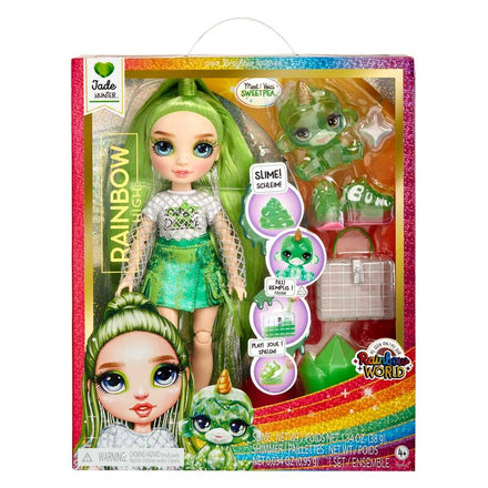 Muñeca Rainbow High Rainbow World Jade de 25 cm