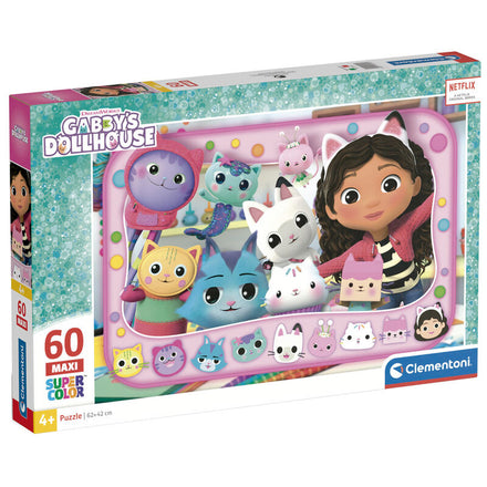 Gabby's Dollhouse 60-piece maxi puzzle