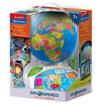 Explorador del mundo en realidad aumentada