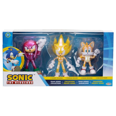 Sonic the Hedgehog Ultimate Team Up 3-pack 10cm figures