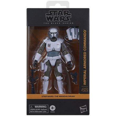 Figura de Comandante Blindado Imperial de Star Wars The Mandalorian de 15 cm